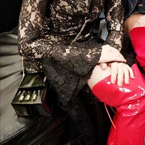 Forever 21 Lace Dress Black - Picture 3 of 4